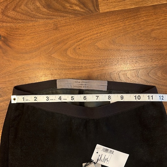 Rick Owens Stretch-Leather Leggings - Picture 14 of 16